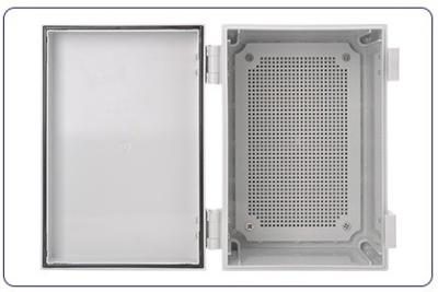 China 600x400x220mm Large Universal Hinged Plastic Enclosures for sale