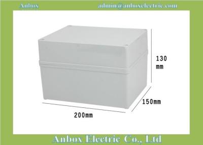 China Caja del recinto del ABS de la placa de circuito IP66 200x150x130m m en venta