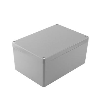 China caja de conexiones impermeable de aluminio del metal de 260x185x128m m en venta