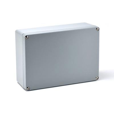 China Weatherproof 260x185x96mm Metal Electrical Junction Box for sale