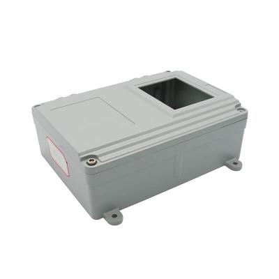China 25x19x9cm Hinged Electrical Metal Junction Box With Window for sale