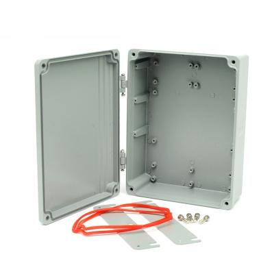 China Large Din Rail 250x190x90mm Waterproof Metal Junction Box for sale