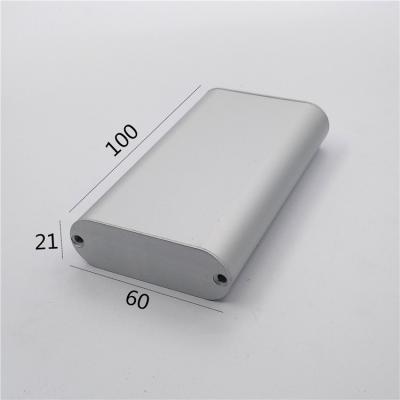 China Power Bank 60*21*100mm Aluminum Project Enclosure for sale