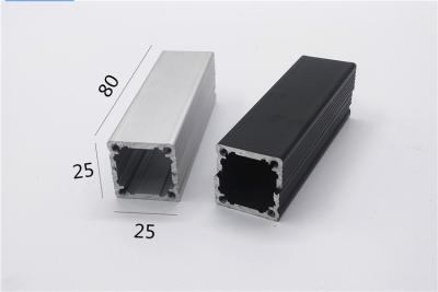 China Cerco de alumínio elétrico da extrusão do PWB 25*25*80mm à venda