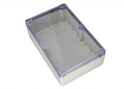 China Sealed 263*182*60mm Ip65 Plastic Enclosures With Clear Lid for sale