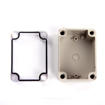 China 65x50x55 Mm Outdoor Junction Box Ip66 With Clear Cover For Electrical Enclosure for sale