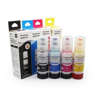 China 5% Coverage 70ML Refillable Dye Ink For Epson 3110 Printer for sale