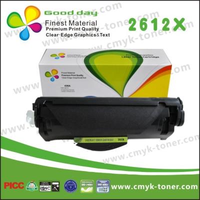 China 12X Q2612X Toner Cartridge Used For HP LaserJet 1010 1012 1015 1018 Black for sale