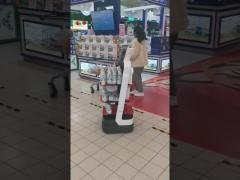 Robots used for advertising in supermarkets don‘t hit people