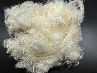 China White Polyphenylene Sulfide Fiber with 30% Elongation and Excellent Flame Retardancy for sale