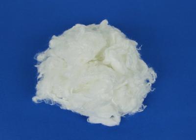 China Raw White Viscose Staple Fibre 1.2D*51mm , Anti - Distortion Viscose Rayon Fiber for sale