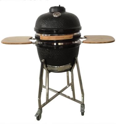 China Medium 19 Inch Ceramic Egg Barbecue With Sideboards for sale