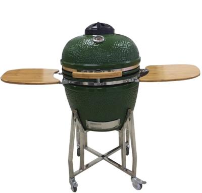 China BBQ Smoker Oven EN1860 525mm 22 Inch Kamado Grill for sale