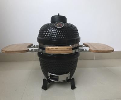 China 265mm ceramic smoker family Kamado Charcoal Grill for sale