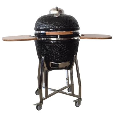 China pizza oven smoker wood fired Ceramic 24 Kamado Bbq Grill for sale