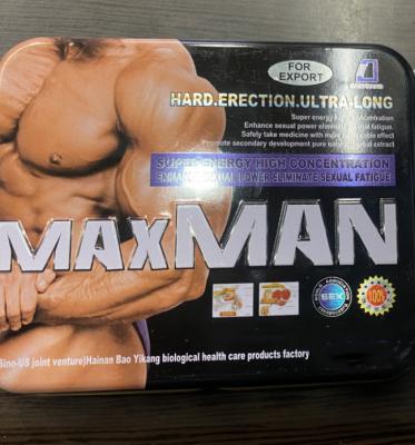 China Custom Natural Dietary Supplement Enhancer Men'S Herbal Pill For Maxman Pills for sale
