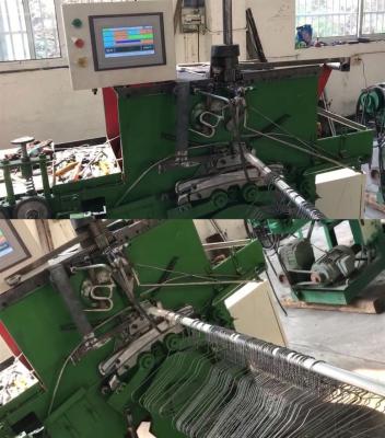 China PLC Control Automatic Galvanised Steel Wire Hanger Machine with 27-30pcs/min Capacity QK-3 for sale