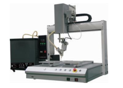 China Double Y  5-600mm/sec Automated Soldering Machine With Smoke Filter System for sale