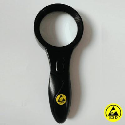 China Antistatic ESD LED Magnifying Glass For Static Sensitive Work Areas for sale