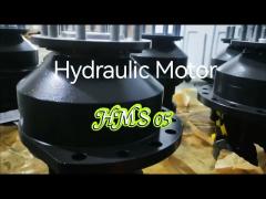 Ms05 Mse05 Hydraulic Piston Motor Wheel / Shaft Double / Single Speed For Skid Steer