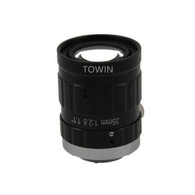 China C3511028M20, 20MPixel 1.1 inch 35mm C mount industrial lens, very low distorton less than 0.02% for FA，Optical Character for sale