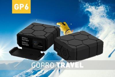 China Lightweight 2 In 1 Lithium Power Bank Safety Protection For Gopro Hero 4 Camera for sale