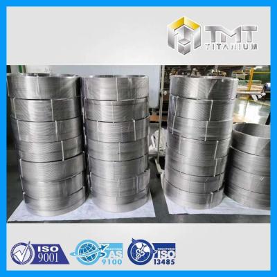 China Bobina/carrete de alambre de titanio ASTM B863, GR.1/2/3/4 en venta