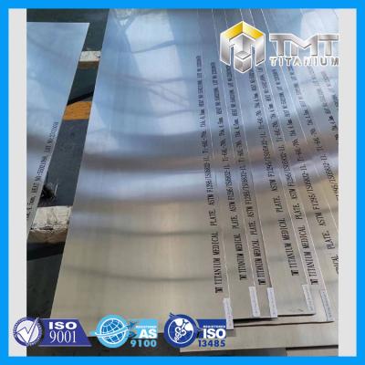 China ASTM F1295/ISO5832-11 Ti-6Al-7Nb Titanium SHEET for sale