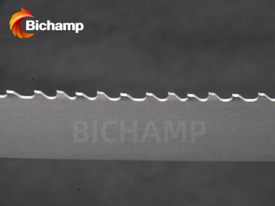 China Cuchillas para corte de metales de la sierra de cinta de los perfiles 34m m para el corte estructural en venta