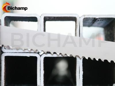 China Bi-Metallblatt Höhenflossenstation REINCUT des Bündel-metallschneidende Bandsägen-Blatt-27mm zu verkaufen