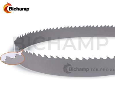 China Carbide Bandsaw Blades For Cutting Aluminum High Speed Multi Chip for sale