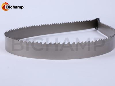 China Cuchilla inclinada carburo de aluminio de alta velocidad de la cuchilla de la sierra de cinta que corta en venta