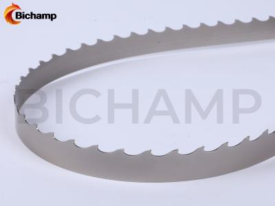 China Carbide Wood Cutting Bandsaw Blades Triple Chip Non Set 34x1.10mm for sale