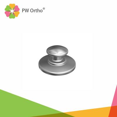 China Custom Logo Round Orthodontic Parts Bondable Lingual Buttons for sale