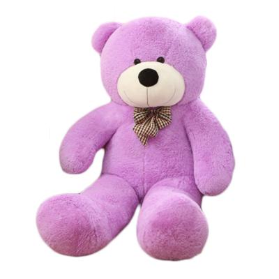 China 1.2m Purple Big Teddy Bear Doll Wedding Birthday Present for sale