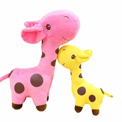 China Dongguan Manufacturers Custom Design Plush Stuffed Toy Giraffe Animal Soft Toy for sale