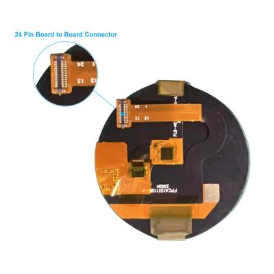 China Round AMOLED display1.508 inch with touch panel 466*466 dots  24 pins QSPI  interface driving IC CO5300 600c/d for sale