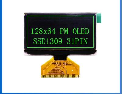 China 2.4 Inch Oled Screen Panel 128*64 SSD1309 Driver 31PIN For Portable Devices for sale