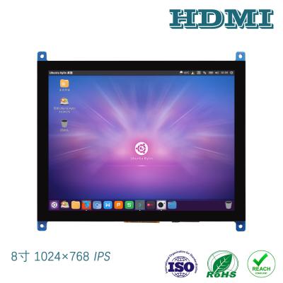 China 8 Inch Hdmi Touch Screen Tft Display Touch Screen 1024x768 Resolution 750c/D For Win7/ Win8 for sale