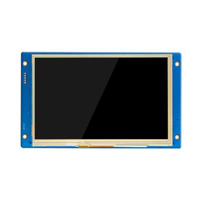 China 7 Inch TFT LCD Modules With RTP 800×480 Resolution RGB Interface 300c/D Uart Tft Display for sale