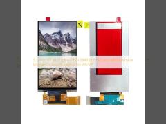 5.5 Inch VR LCD Display 2160×3840 60 Pins MIPI Interface 100c/D Brightness