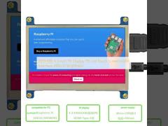 800X480 4.3 Inch Tft Display Tft Lcd Touch Screen HDMI Interface 400c/D Brightness