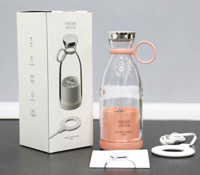 China New Home Usb High Quality Travel Milkshake Juicer Blender Mini Portable Juicer for sale