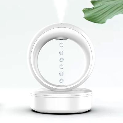 China 2023 Newest Cool Mist Essential Oil Diffuser Anti Gravity Water Droplet Humidifier Ultrasonic Anti-gravity Humidifier for sale