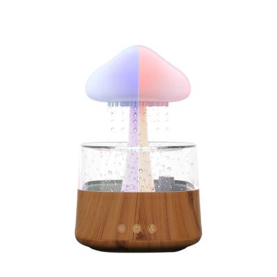 China Customized Logo Wooden Ultrasonic Air Fresher Humidifier Fogger Led Night Light Hotel Air Purifiers Humidifier for sale