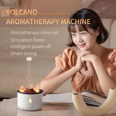China Hot Sale Ultrasonic Air Humidifier Electric Essential Oil Volcano Aromatherapy Humidifier for sale