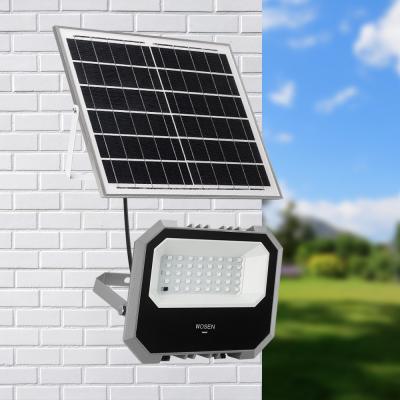 China Commercial Solar Outside Security Lights 100W 150W Flood Light Energy Saving for sale