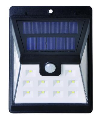 China 20w Waterproof Solar Outdoor Wall Lights With Sensor SMD Garden Light for sale