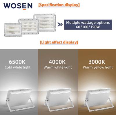 China Lâmpadas de segurança solar comerciais de 100W com sensor de movimento IP65 à prova d'água à venda