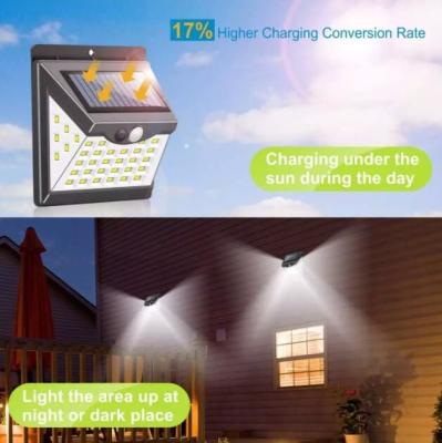 China 4000k Modern Outdoor LED Solar Wall Lights Decorative AC 110V for sale